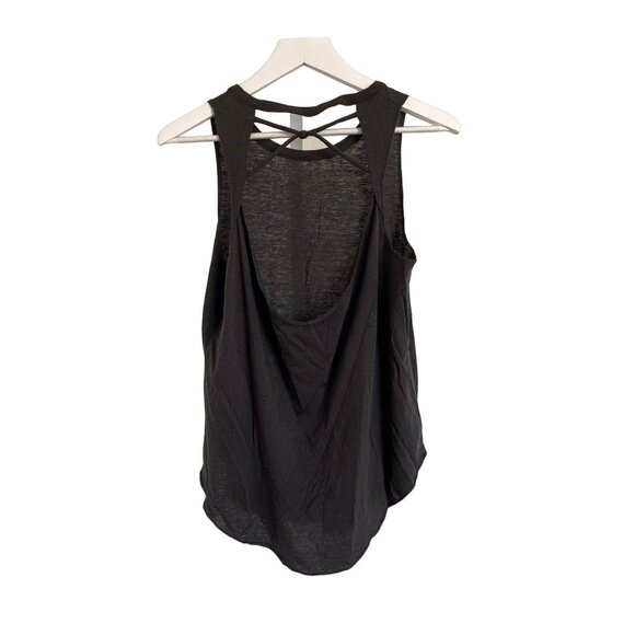 Chaser Black Back Cut Out Tank Top - Picture 4 of 5